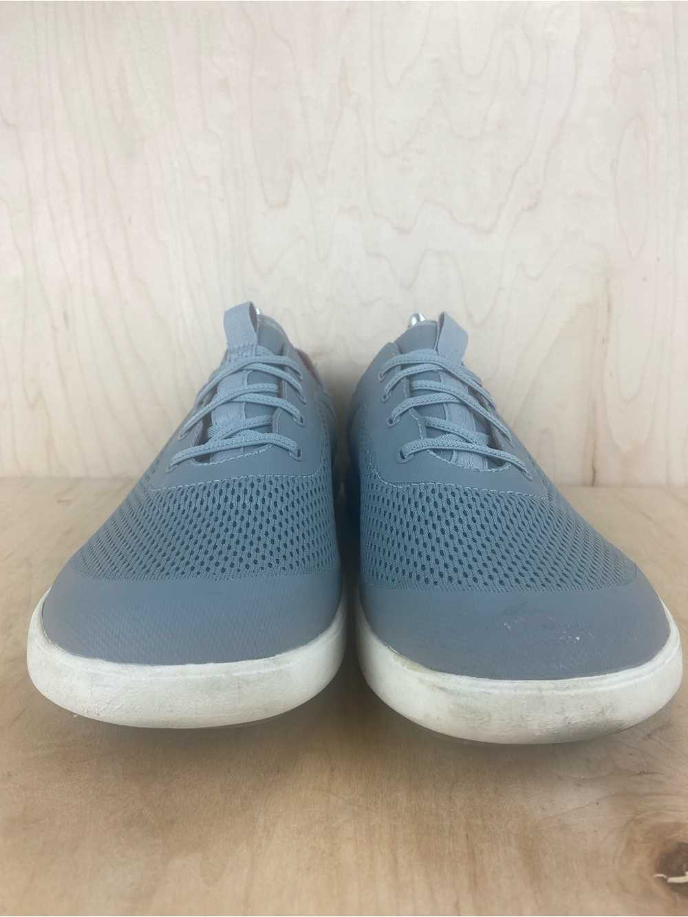 Olukai Moku Pae Men’s Grey Mesh Breathable Slip On Boar Shoes Size 11.5 - Picture 3 of 12
